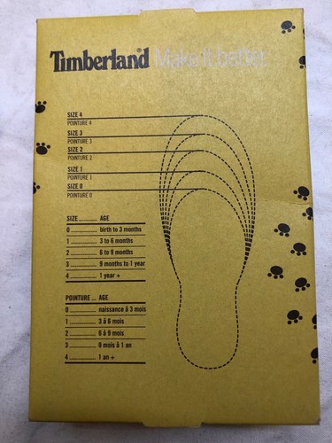Timberland Krippenwanderstiefel rosa Leder Größe UK1.5/EU17 - Bild 8 von 8