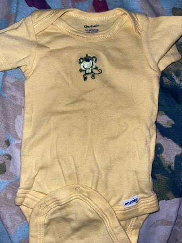 Carters Baby Lot Size NB-3M Denim Hoodie Rompers Gerber Onesie & Zip Up Sleeper - Picture 10 of 10