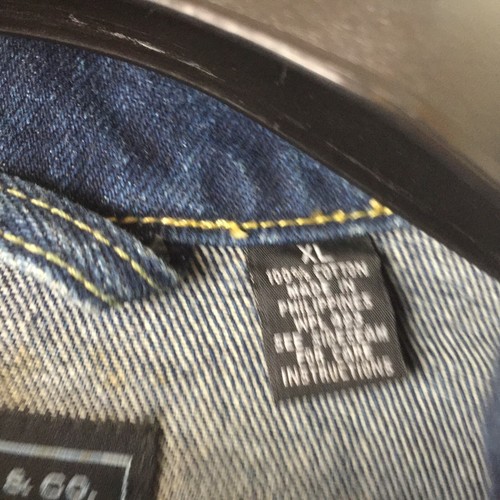 NWOT Levi's Levi Strauss & Co Men's Denim Jacket Size XL Men's Blue Vintage - Picture 8 of 8