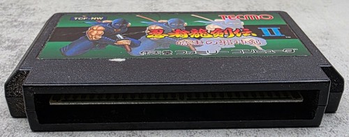 Ninja Ryukenden 2 Nintendo Famicom Tecmo 1990 TCF-NW Japanese Version Action - Picture 4 of 5