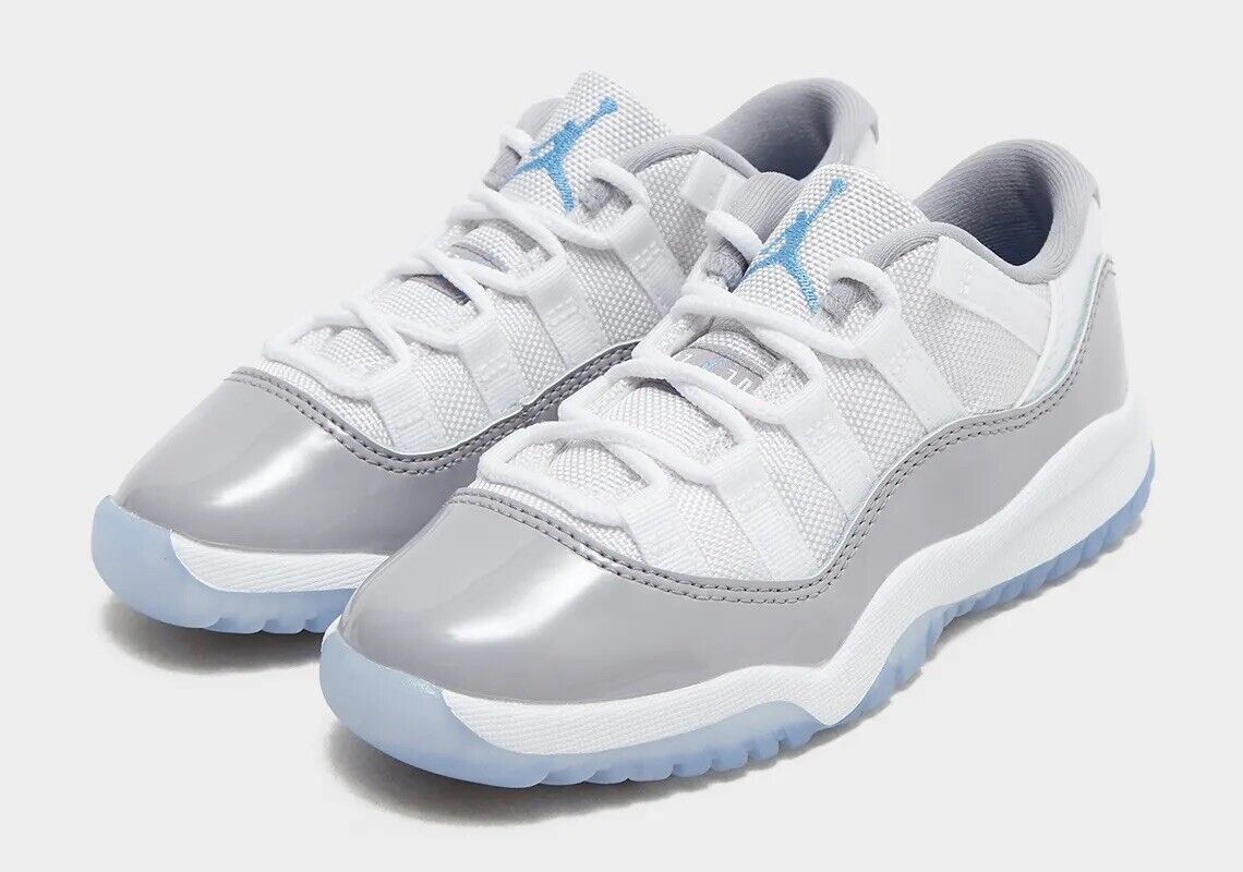 Nike Air Jordan 11 Low “Cement Grey” PS Size 12C 505835 140 Nike Air Jordan 11 Low “Cement Grey” PS Size 12C 505835 140