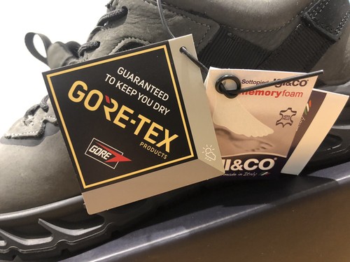 IGI&Co Herren Santos Gtx Sneaker Leder Dunkelgrau Uk Größe 6 EU Größe 39 #147 - Bild 13 von 14