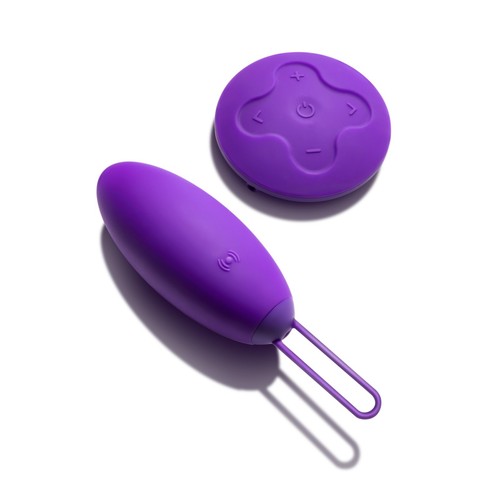 Blush Vibrating Egg Silicone Smooth Kegel Vibrator Stimulation Ben Wa Balls - Picture 5 of 11