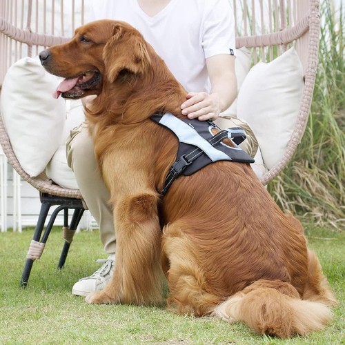 Bequemes atmungsaktiv reflektierendes Haustierweste kleiner Welpe Hundegeschirr S/L/XL - Bild 7 von 7
