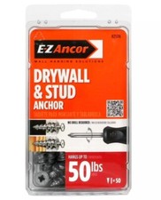 E-Z ANCOR 25316 Stud Solver 1-1/4-in Zinc-Plated Phillips Drywall Anchors 50-pk
