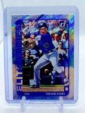 2021 Donruss Trevor Story Elite Series Rapture #ES9 Colorado Rockies