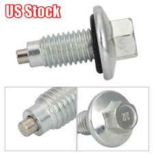 MAGNETIC Oil Drain Plug w/Gasket Set MDP5721 For Ford Trucks Lincoln Mazda GMC