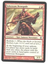 Magic_the_gathering Saviors of Kamigawa Sokenzan Renegade #114 MTG,LP Uncommon