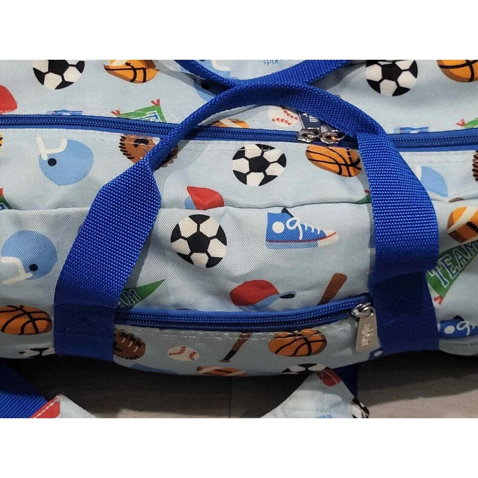 Bolso de Lona WILDKIN Game On Overnighter Correa Acolchada Doble Asas 18x11x10 Foto 2 de 4