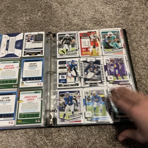 Huge Football Card Binder Collection Lot Stars Rookies Prizm Optic Donruss🔥💎📈 - Picture 10 of 19