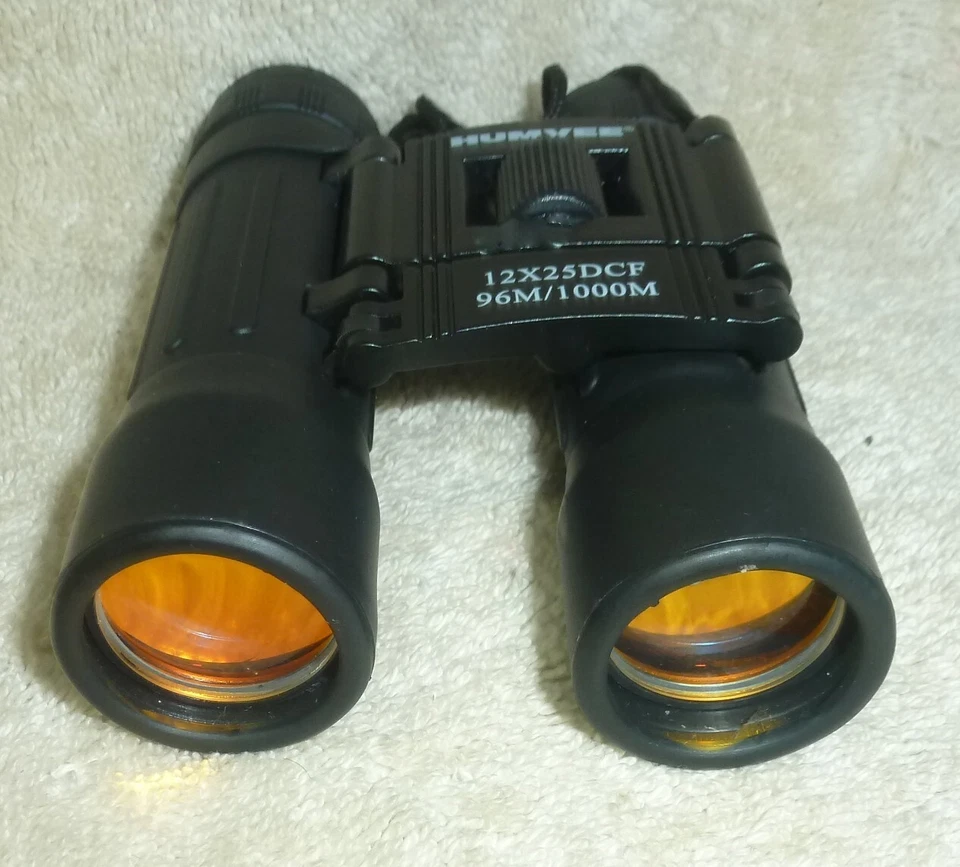 Binoculares de bolsillo compactos portátiles HUMVEE 12X25DCF 96M/1000M Foto 4 de 4