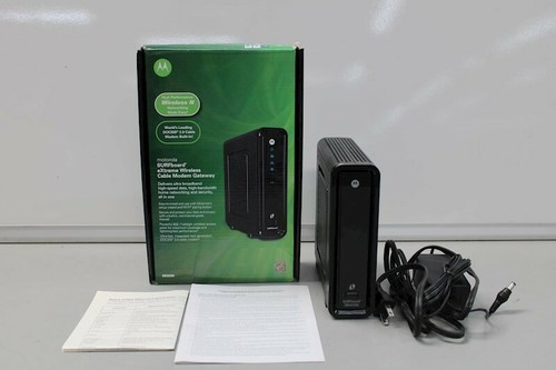 Motorola eXtreme Surfboard SBG6580 DOCSIS 3.0 WiFi Fast Cable Modem Router Combo - 第 1/5 張圖片