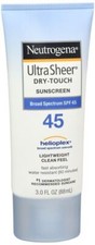 Neutrogena Ultra Sheer Dry-Touch Water Resistant SPF 30 Sunscreen Lotion 3oz