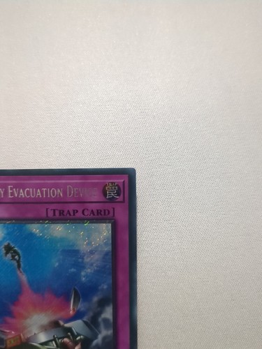 RA01-EN069 Compulsory Evacuation Device Platinum Secret Rare 1st Edition YuGiOh - Picture 3 of 6