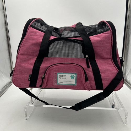 Pet Dog Cat Carrier Bag Soft Sided Comfort Travel Tote Case Airline Approved US - Picture 2 of 12