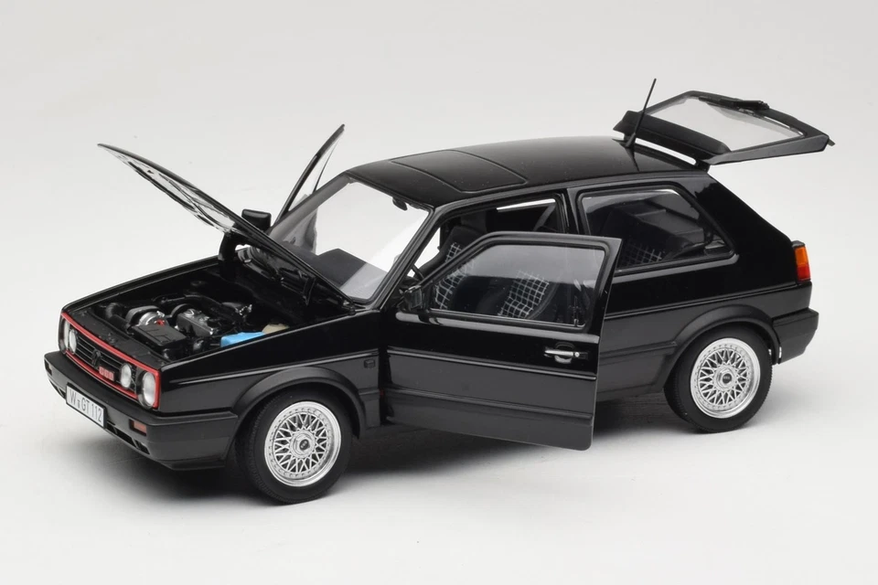 188444 Volkswagen Golf GTI Mk2 Black Norev 1:18 - Photo 2/4