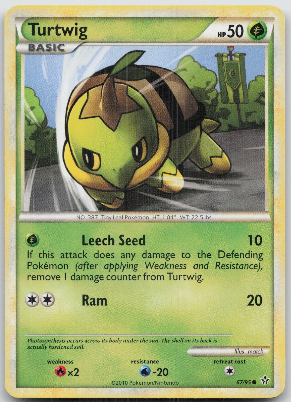 Turtwig Common Unleashed 67/95 LP match