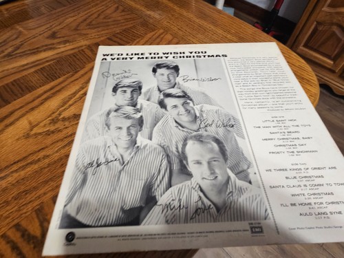 The Beach Boys Christmas Album 1964 Capitol Records T-1264 MONO VINYL LP - Picture 6 of 7