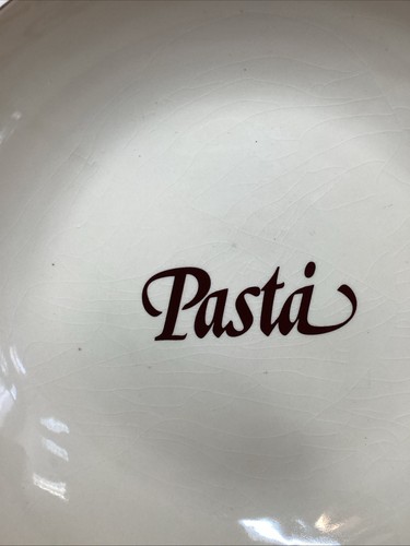 McCoy Oven Proof Serving Dish Bowls Pasta USA Country Italian - Picture 2 of 6