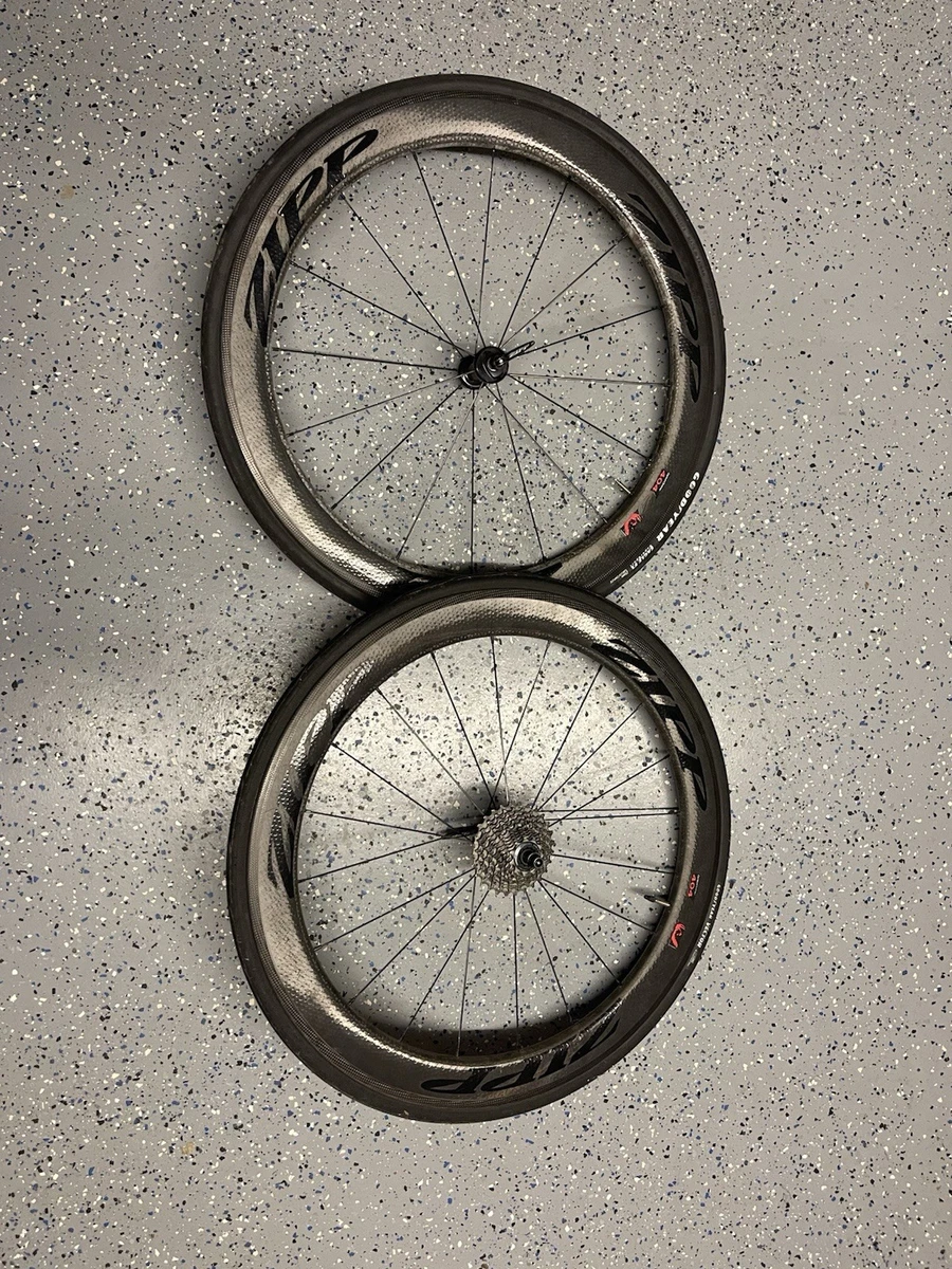 Paire De Roues Zipp 404 Clincher 28" + Cassette Ultegra 10 Vitesses – Occasion
