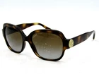 Michael Kors MK 2055 Suz Oversized Sunglasses Tortoise/ Polarized Brown BAD #649