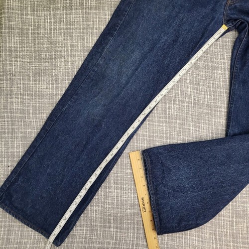 VTG RARE 517 Levi's Orange Tab Boot 20517-0217 Med-Dark Wash Jeans Men's 36x32 - Picture 10 of 15