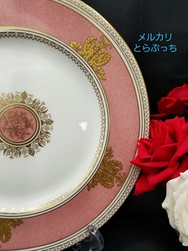 Wedgwood Columbia Pink Plate From Japan - Picture 2 of 10