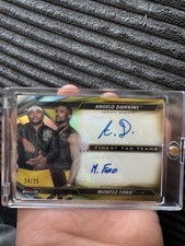 2020 WWE Topps Finest Tag Teams Auto #ed/25 Gold Refractor 🔥The Street Profits!
