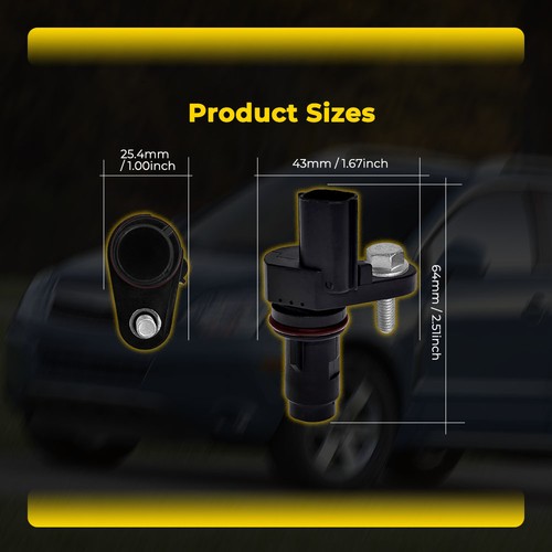 Set 2 camshaft & 1 Crankshaft Sensor Position GM Fit Saab Saturn 2007-17 L4 2.4L - Picture 5 of 16