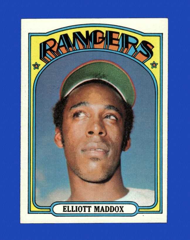 1972 Topps Set-Break #277 Elliott Maddox NR-MINT *GMCARDS*