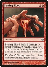Searing Blood Born of the Gods Magic The Gathering MTG Card