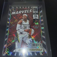 2025 Panini Donruss WNBA - Net Marvels Arike Ogunbowale #21 Diamond