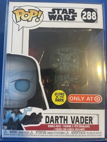 Funko Pop! Vinyl: Star Wars Darth Vader Glow in the Dark #288 Target Exclusive