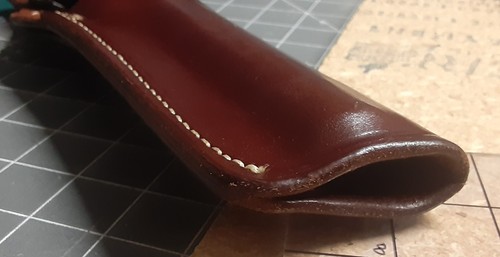 Triple K 196-28 Carrylite Leather Holster RH for Ruger MK I, II, III 6 7/8" NEW - Picture 3 of 5