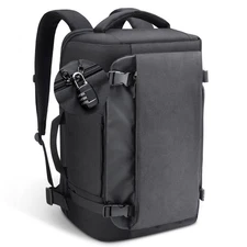 Travel Backpack 40L for Men and Women, TSA Friendly Flight Approved Carry On ...