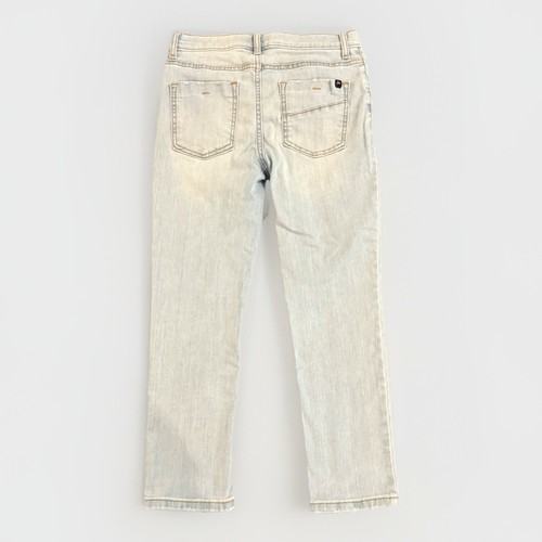 Art Class Skinny Distressed Denim Light Blue Jeans Snap&Zip Adj Waist Girls 12 - Picture 2 of 22