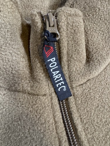 Pullover polar USMC Issue Coyote PolarTec 1/4 cremallera para hombre marrón medio - Imagen 3 de 10