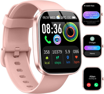 AI Smart Watch with Chatgpt, 1.91'' Bluetooth Calling Smartwatch for Men Women, 1
