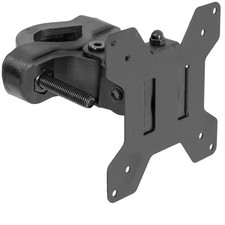 VIVO Steel Universal Bracket Pole Mount with Removable 75mm and 100mm VESA Pl...