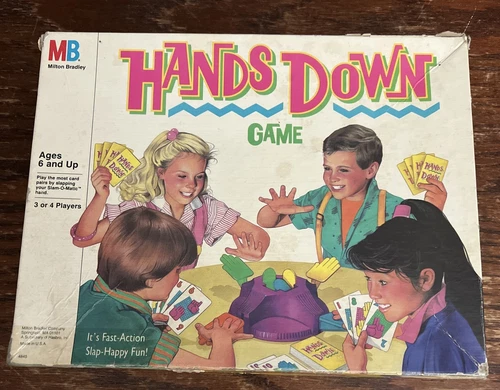 Vintage Milton Bradley Hands Down Game