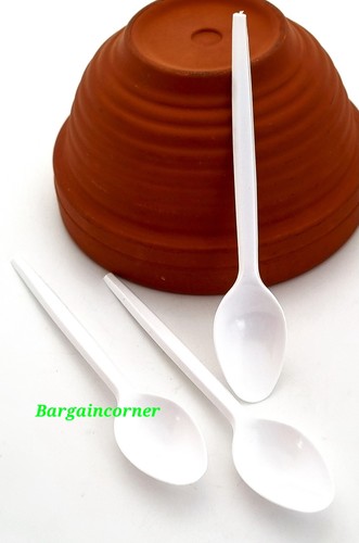 Tee Kaffeelöffel (S) WIEDERVERWENDBAR Verkostung Mini Löffel Teelöffel Kunststoff Teelöffel 11 cm - Bild 1 von 24