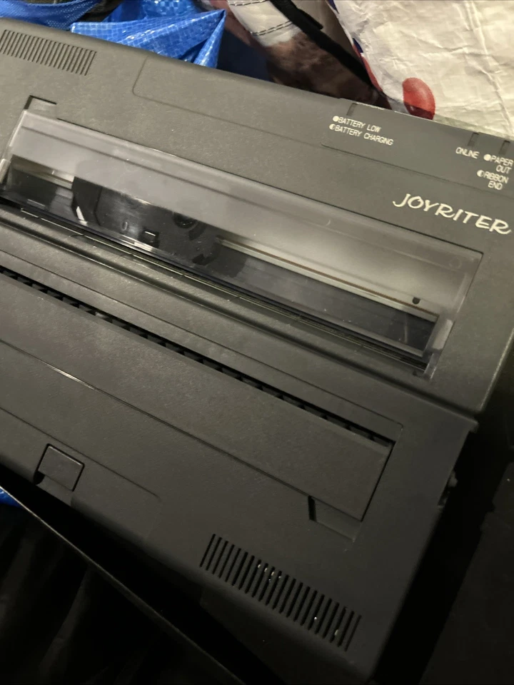 RARE Vintage 90s FUJITSU JOYRITER Thermal transfer portable printer FP-180B - Image 2 of 4