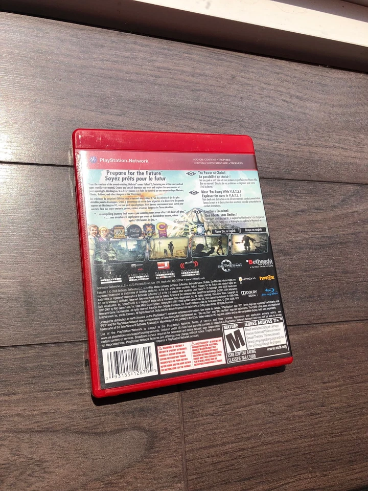 Fallout 3 Greatest Hits (Sony PlayStation 3, 2008) PS3 CIB Complete - Tested - Image 4 of 4
