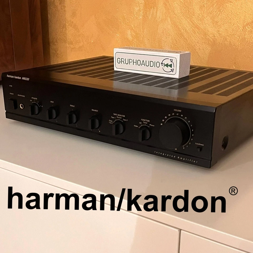 HARMAN KARDON HK6200 AMPLIFICATORE [MADE IN JAPAN!] - Immagine 3 di 4