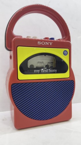 Reproductor de cassette rojo grabadora vintage Sony TCM-4000 “My First Sony” FUNCIONA - Vídeo 1 de 1