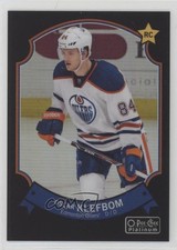 2014-15 O-Pee-Chee Platinum Retro Black Rainbow 89/100 Oscar Klefbom #88 5j8