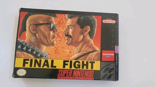 Final Fight SNES (Super Nintendo, 1991) CIB Complete TESTED