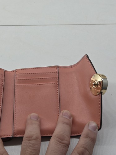 Michael Kors Carmen Medium Logo Wallet~Sherbert Multi Color - Never Used - New - Picture 11 of 14