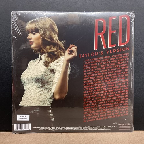 RED (Taylor's Version) by Swift, Taylor (Record, 2021) - Picture 2 of 3
