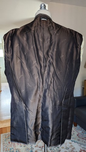 Herren KITON Napoli Zweireiher Anzug Braun Fensterscheibe Wolle Gr: ~46 Italy - Bild 5 von 23